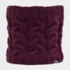 Adults’ Knitted Snood In Wine -Regatta Store go 636513 a