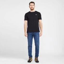 TROLL Men’s Back Logo T-Shirt In Black -Regatta Store go 643889 c